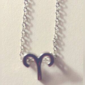 Add 1 free💰/bundle NWOT Necklace 3/21-4/19 Aries Ram Constellation Zodiac 16”